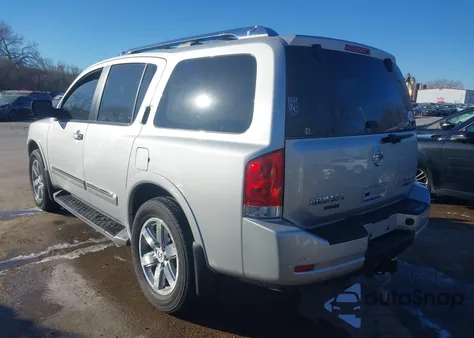 2013 Nissan Armada Platinum z USA, uszkodzony, nr VIN 5N1BA0NE7DN601646